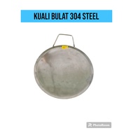 Stainless Steel 304 Hot Plate Burger / Kuali Bulat 304 Steel