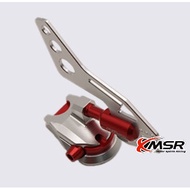 Genuine 1 Honda Foza Stand Plate Xmsr Duck Feet Metal Shoes CNC Aluminum Alloy Holder