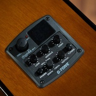 cherub GT-4 G-Tone Tuner  8-Band EQ  Tuner(Black) ปรีแอมต์ EQ TUNER ตั้งเสียงกีต้าร์อัตโนมัติ สำหรับ