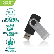 Flash Drive USB 2.0 Robot RF104 Storage 4GB Rotatable U-Disk - 1 Year Official Warranty By Robot