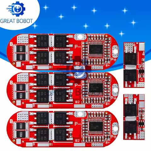 BS Bms 1s 2s 10a 3s 4s 5s 25a Bms 18650 Li-ion Lipo Lithium Battery Protection Circuit Board Module