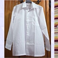 男裝 YEMAN Shirt✨白底直條紋質感長袖襯衫#25春天市集