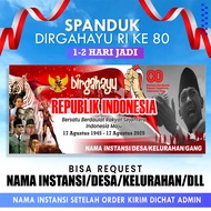 Spanduk banner 17 agustus  | Banner Hari kemerdekaan RI   - Sepanduk  Agustus