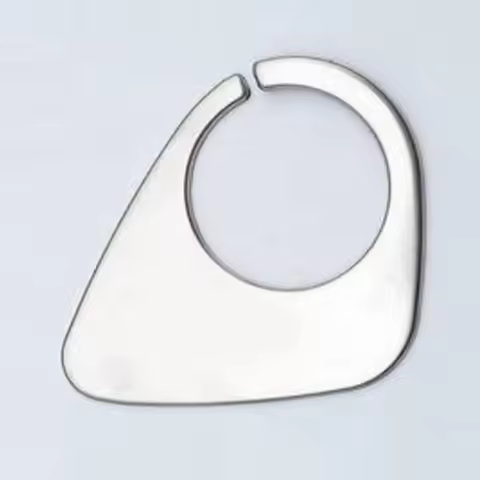Stainless Steel Car Ignition Key Ring Key Hole Cover Trim Sticker for Peugeot 2008 208 308 408 508 3