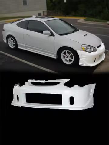 For Acura RSX (Honda Integra DC5) Pre-facelifted Model BC Style Front Bumper, Sporty Racing-Inspired