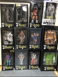 全新日版CCP Muscular Collection  筋肉人系列(價錢列於第一張相片)