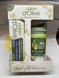 Dalan d’Olive Hand and Body Cream with intensive care cream