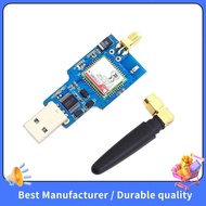 【NEW】USB to GSM Module Quad-Band GSM GPRS SIM800C Module for Bluetooth SMS Messaging with Antenna