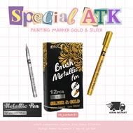 Metallic Pen Gold Marker/ Silver Marker/ Permanent Marker/ Painting Marker/ Permanent Gold Marker/ P