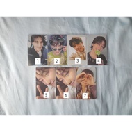 Seventeen dino wonwoo dk the8 pob benefit photocard pc weverse shop global wvs teleparty 17 irh maes