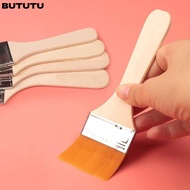 BUTUTU Oil Paint Brush, Multifunctional Wood Handles Hair Painting Brush,  Watercolor Paint Drawing 