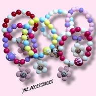 Kids Bracelet for kids children girls Macaron Pastel Design fit for 4yr old to 9yr old
