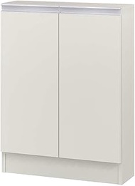 IWATSUKI MIO-8059SWH Storage Shelf with Door to Order Made in 1cm Units Within Width 45-120cm White 