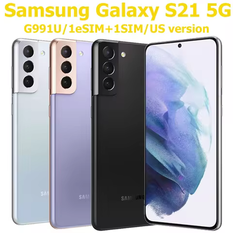 Samsung Galaxy S21 5G Smart Android Phone G991U 6.2-inch 4000mAh 64MP Three Camera NFC Samsung Smart