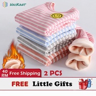 80-160 CM Boy Girl Striped Thermal Underwear Cotton Long Sleeve O-neck Kids Long Johns Pajamas Warm 