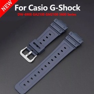 16mm Rubber strap for GA2100 GM2100 DW6900 Silicone WatchBand For DW5600 Series Watch Accessories