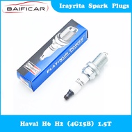 ﹉✱Baificar Brand New Irayrita Spark Plugs 13123121313213 for Haval H6 H2 (4G15B) 1.5T