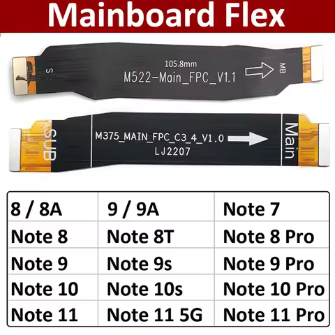 New For Xiaomi Redmi 8 8A 9 9A 9C Note 7 8 8T 9 9s 10 10s 11 Pro 5G Main Board Mainboard Motherboard