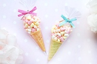 迷你甜筒棉花糖 | 生日分享 聖誕節 情人節 園遊會 二進 婚禮小物