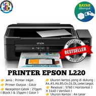 Printer Epson L220 Murah Bisa COD atau Gojek