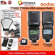 Cheapest Godox TT600 TT600S Thinklite Flash Speedlite Canon Sony Nikon Fujifilm Godox Malaysia