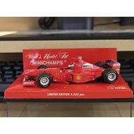 Mini Cut F1 Model F300 Ferrari Irving 1998 Ceremony Irving in 1998 Ceremony Irving Irving Driver Ide