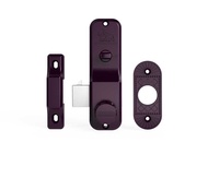 Bộ khoá cửa lùa B52 Sơn tím Huy Hoàng chính hãng