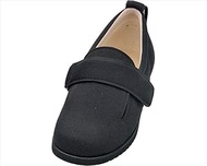 Ayumi Shoes Double Magic 2 Black, Size 5L (10.6-10.8 inches (27.0-27.5 cm), Foot Circumference: 5E O
