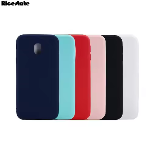 Solid color Case For Samsung Galaxy J5 J530 J3 J330 J7 2017 J730 J4 J6 Plus J8 2018 European version