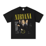 Men's Oversized T-Shirt smiley nirvana