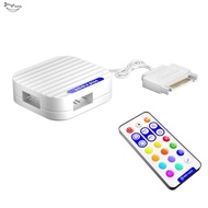 5V 3Pin ARGB Controller  Interface Extension Cable HUB Mini Adapter RGB Remote Controller for PC Fan