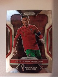 Panini Prizm World Cup 2022 Cristiano Ronaldo Base Card Portugal Soccer Football 足球卡