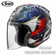 (From Japan) Arai Motorcycle Helmet Jet VZ-Ram PEDROSA SHOGUN