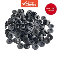 Plastic screw cap [stick cover] screw head covers for woodworking, 50 pieces, adhesive, plastic scre