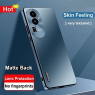 For Oppo Reno 10 Pro Plus Case High end Brand Matte Case For Oppo Reno 10 Pro Plus Reno10 Cover Protective Bumper Shell Bag