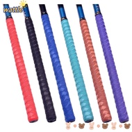 WATTLE Fishing Rod Sweatband, Gradient Colorful Thickened Racket Grip Tape, Badminton Tennis Racket Grip Wraps Anti Slip Badminton Racket Grip Tape Tennis Racquet
