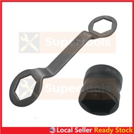 39mm x 41mm CVT Scooter Auto Clutch Box Socket Clutch Nut Wrench Pulley Spanner Tool Opener Double S