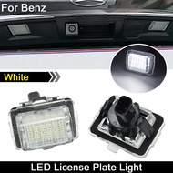 2pcs  LED license plate light number plate lamp For Benz C-CLASS W204 W205 W216 W218 E-CLASS W212 S-