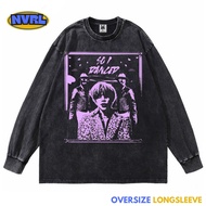 Oversized longsleeve t-shirt dpr ian so i danced washed washing vintage tee