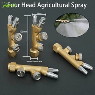 PTKFPT09 Agriculture Spray Nozzle, Adjustable Fan Pattern Copper Atomizing Sprayer Nozzle, Atomizer 