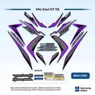 Striping Mio Soul GT 115 Full Body Variations (4) Original Yamaha Custom Bluecore 2012 2013 2014 GT1