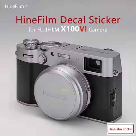 Hinefilm Skin for Fuji x100vi Decal Skin for FujiFilm X100 VI Sticker Camera Protective Skin Protect