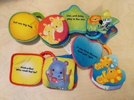 Year End Sales | Soft Toy Peekaboo Soft Books 4 Mini Books Baby Gift Set(23759)  Baby Toddler * Clea