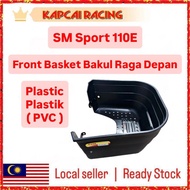 SM Sport E PVC Front Basket With Bracket Plastic Bakul Raga Depan Plastik Breket Benelli SMSport 110