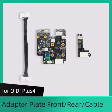 Adapter Plate for QIDI Plus4 Adapter Plate Front / Rear / Cable for QIDI Tech Plus4 3D Printer Acces