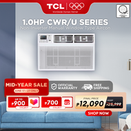 TCL 1.0HP CWR/U Series Non-Inverter Manual Window Type Aircon with Remote - TAC-09CWR/U