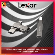 Lexar JumpDrive Dual Drive D400 USB 3.1 Type-C (32GB/64GB/128GB/256GB)