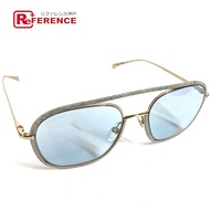 香奈兒牛仔布 CC 可可標誌太陽眼鏡