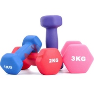 Dumbell Barbell-Dumbell Vinyl Barbell 3KG
