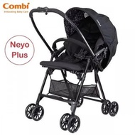 Combi 日本 Neyo Plus 嬰兒手推車（黑色/藍色/紅色）適合年齡：初生~約48個月 | 僅4.8kgs | 53cm高座位設計